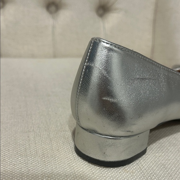 H&M Silver Ruffle Women's Shoes - Picture 6 of 10
